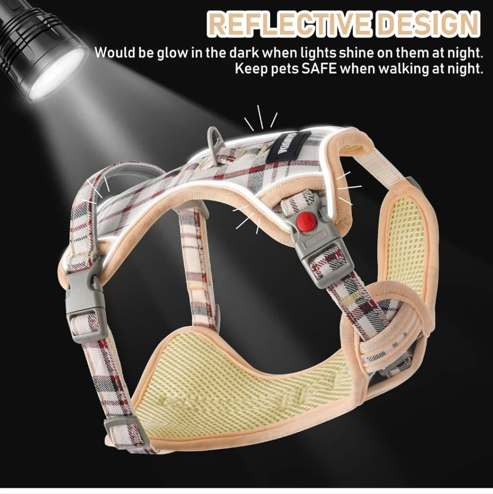 Pet Harness Collar and Leash Set